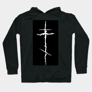 Gothic Eastern Orthodox Christian Cross Hoodie